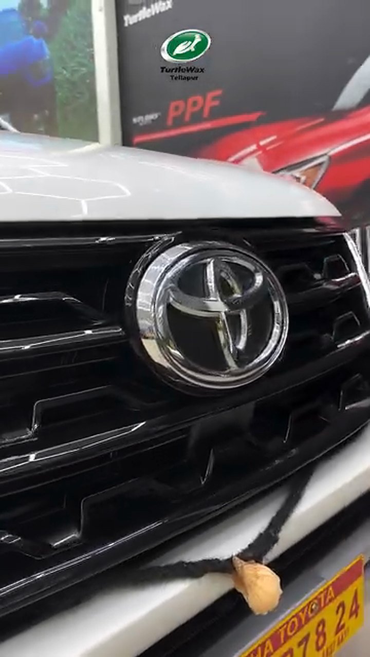 Toyota Fortuner after treatment
